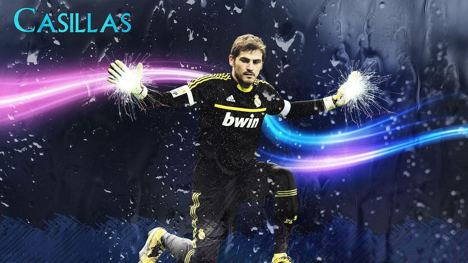 Iker Casillas Best Spanish Football Goalkeeper Wallpaper