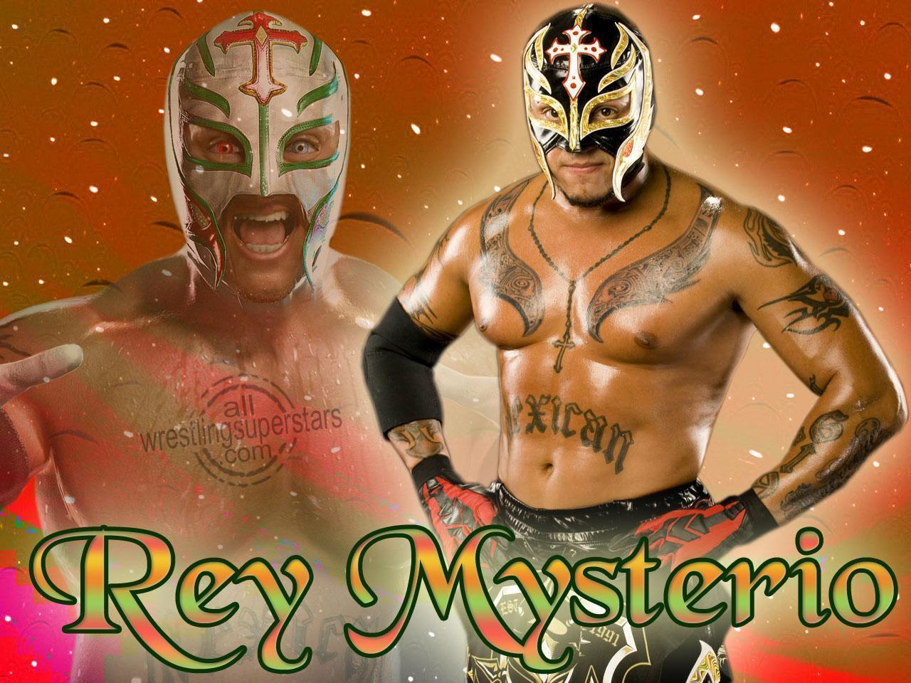 rey mysterio wwe champion wallpaper