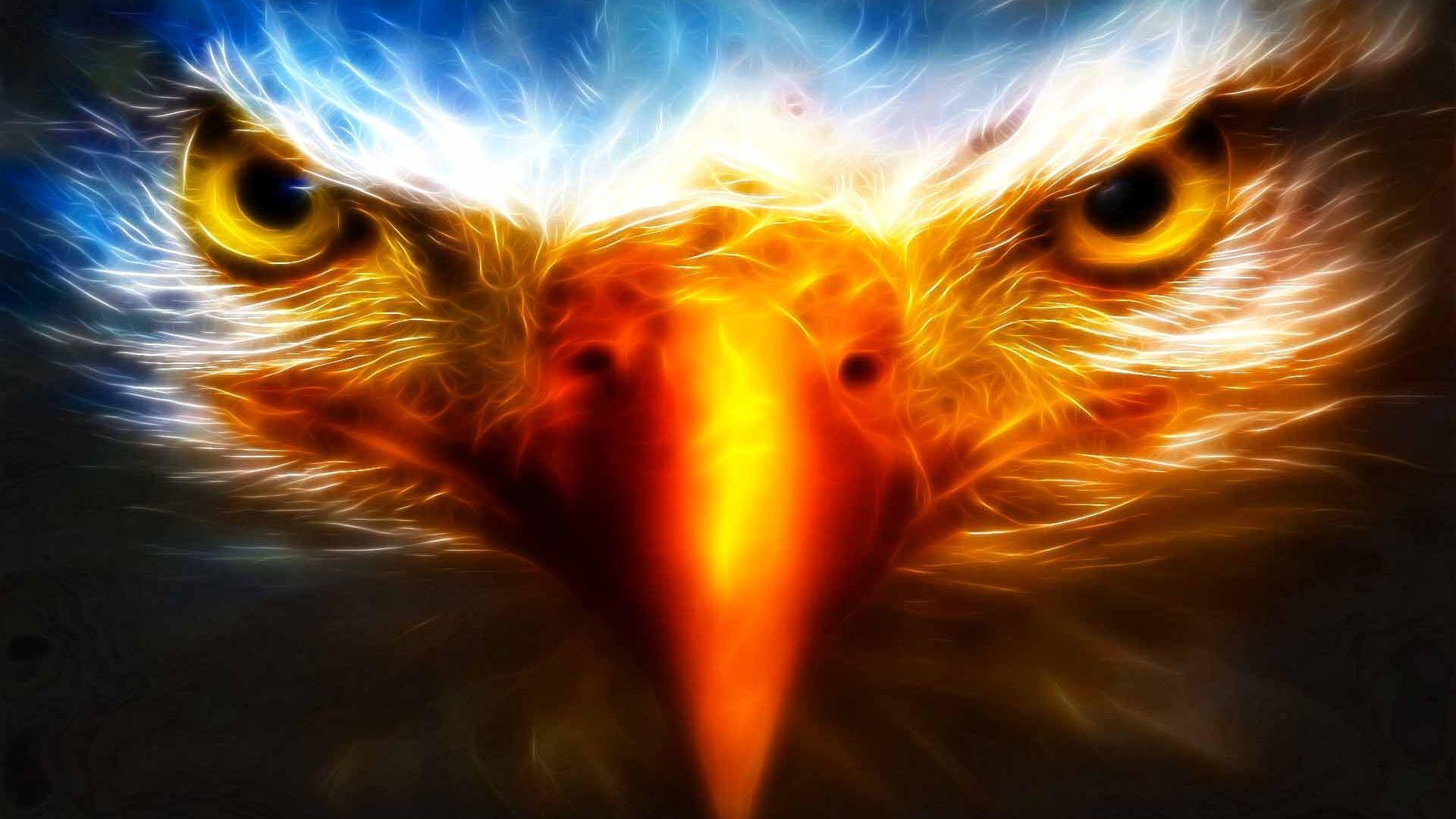 eagle wallpaper 3D