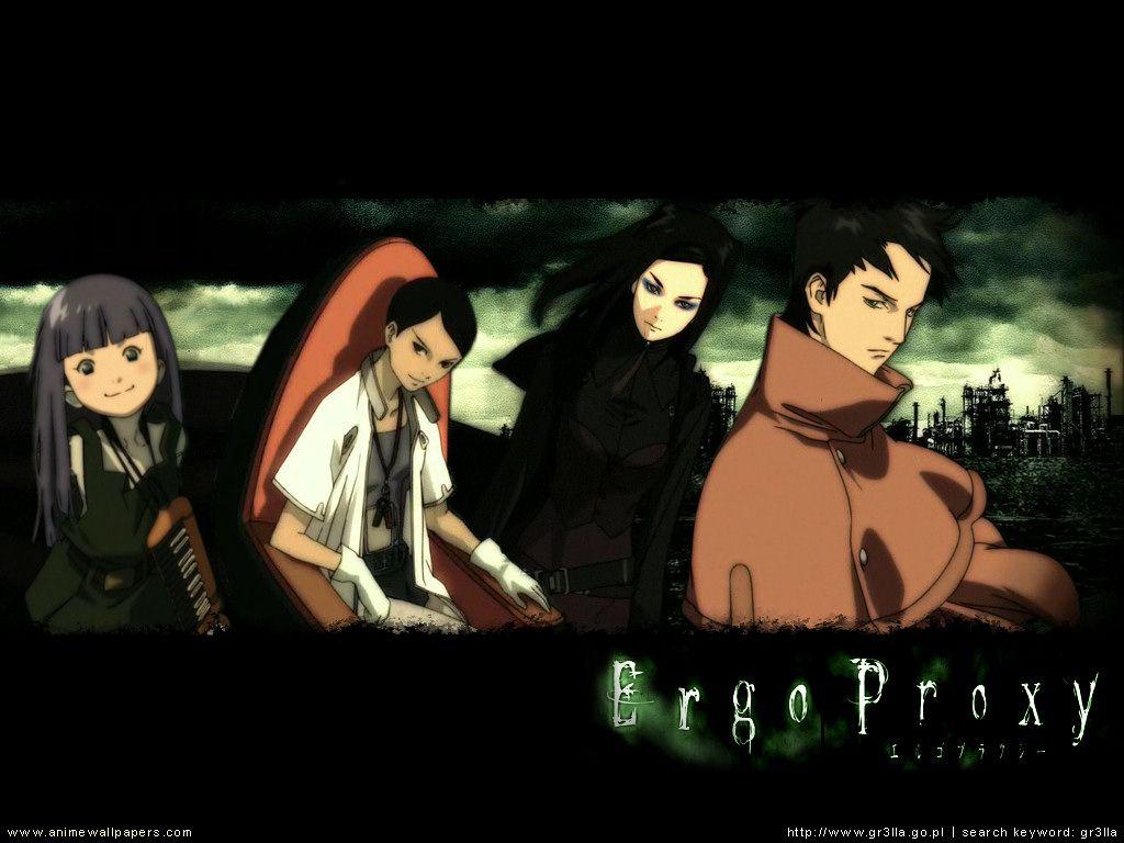 Download Protagonist From Ergo Proxy In A Dramatic Backdrop Wallpaper