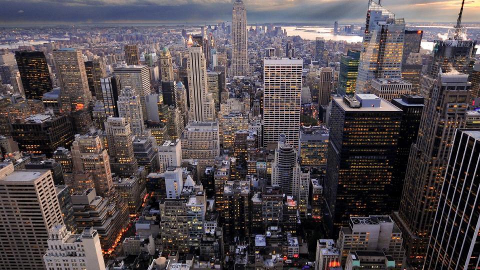 Beautiful New York City Usa. HD Desktop Wallpaper