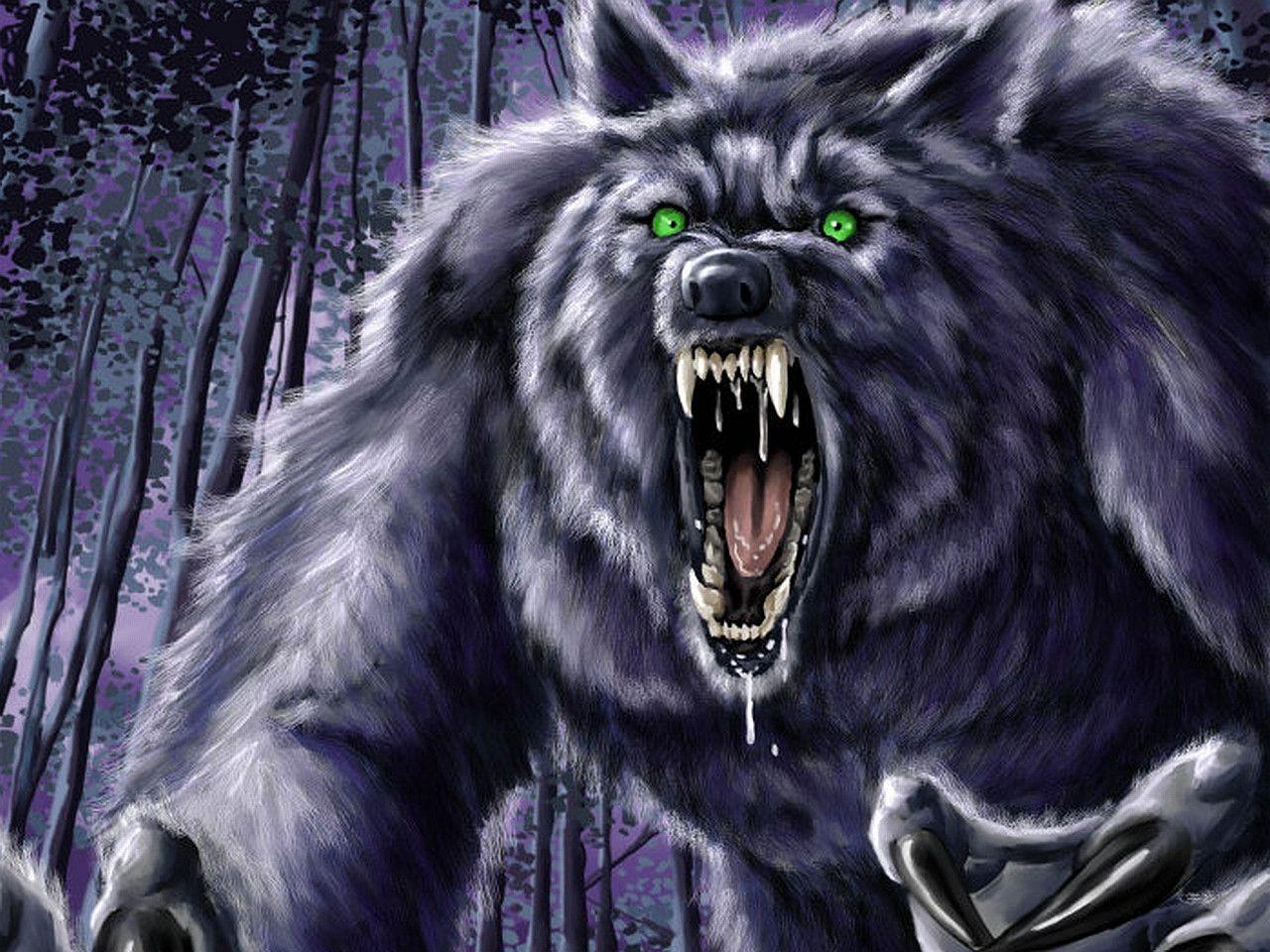 Pix For > Cool Werewolf Background