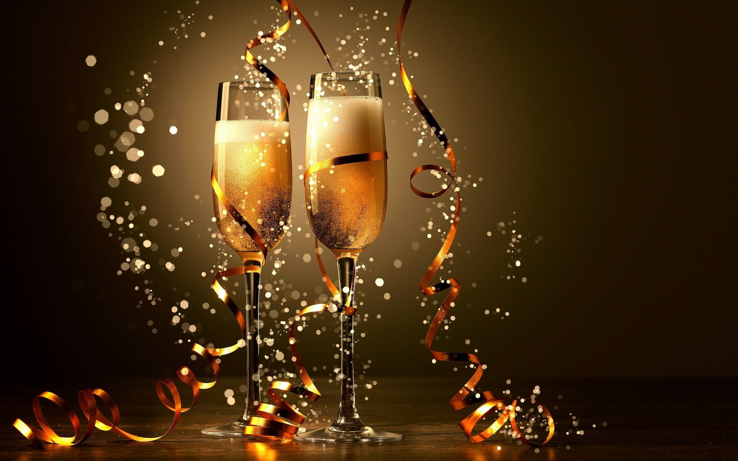 Hd Wallpaper New Years Wallpaper Year Champagne 2560x1600