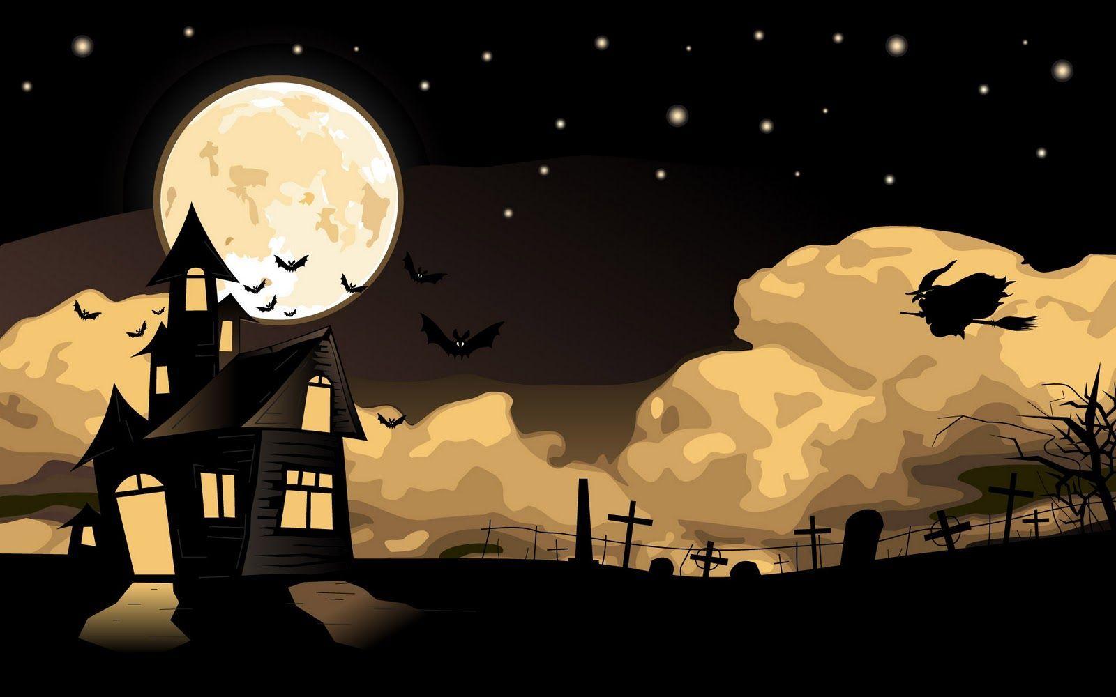 Free Animated Halloween Wallpaper