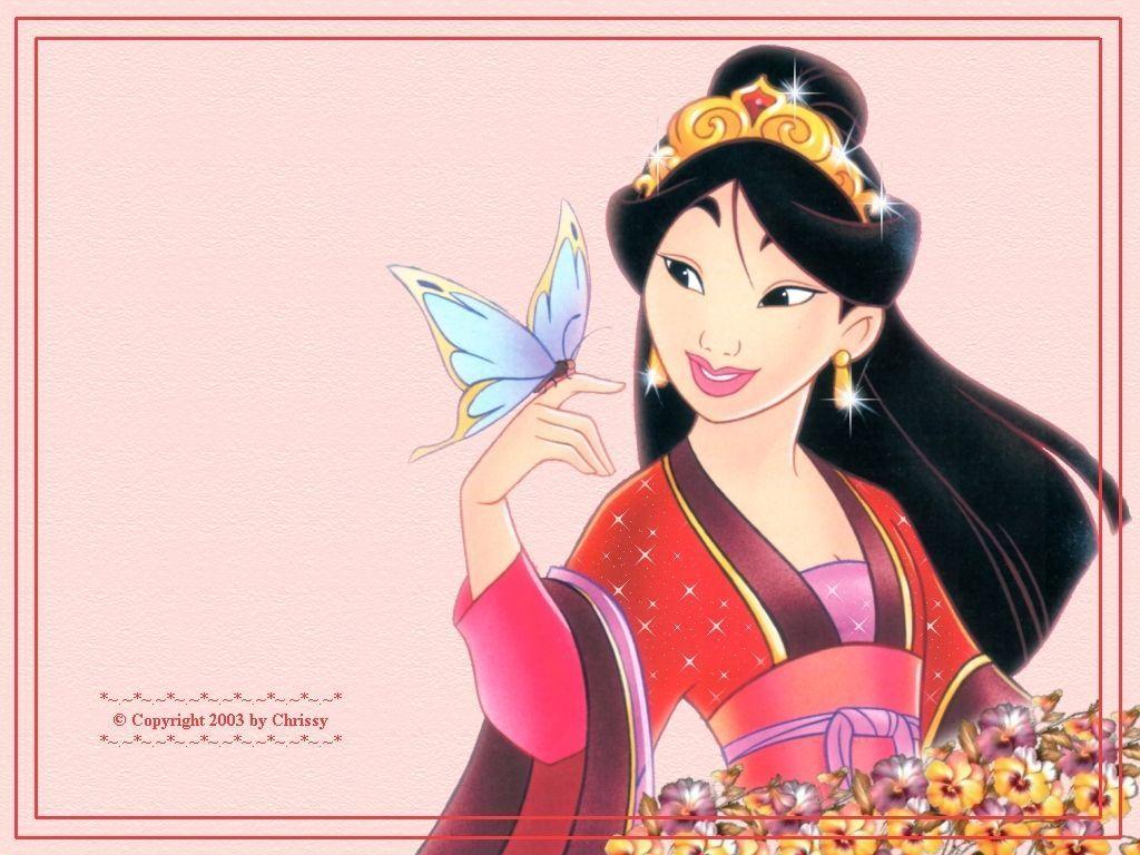 Mulan Princess Desktop Background Free