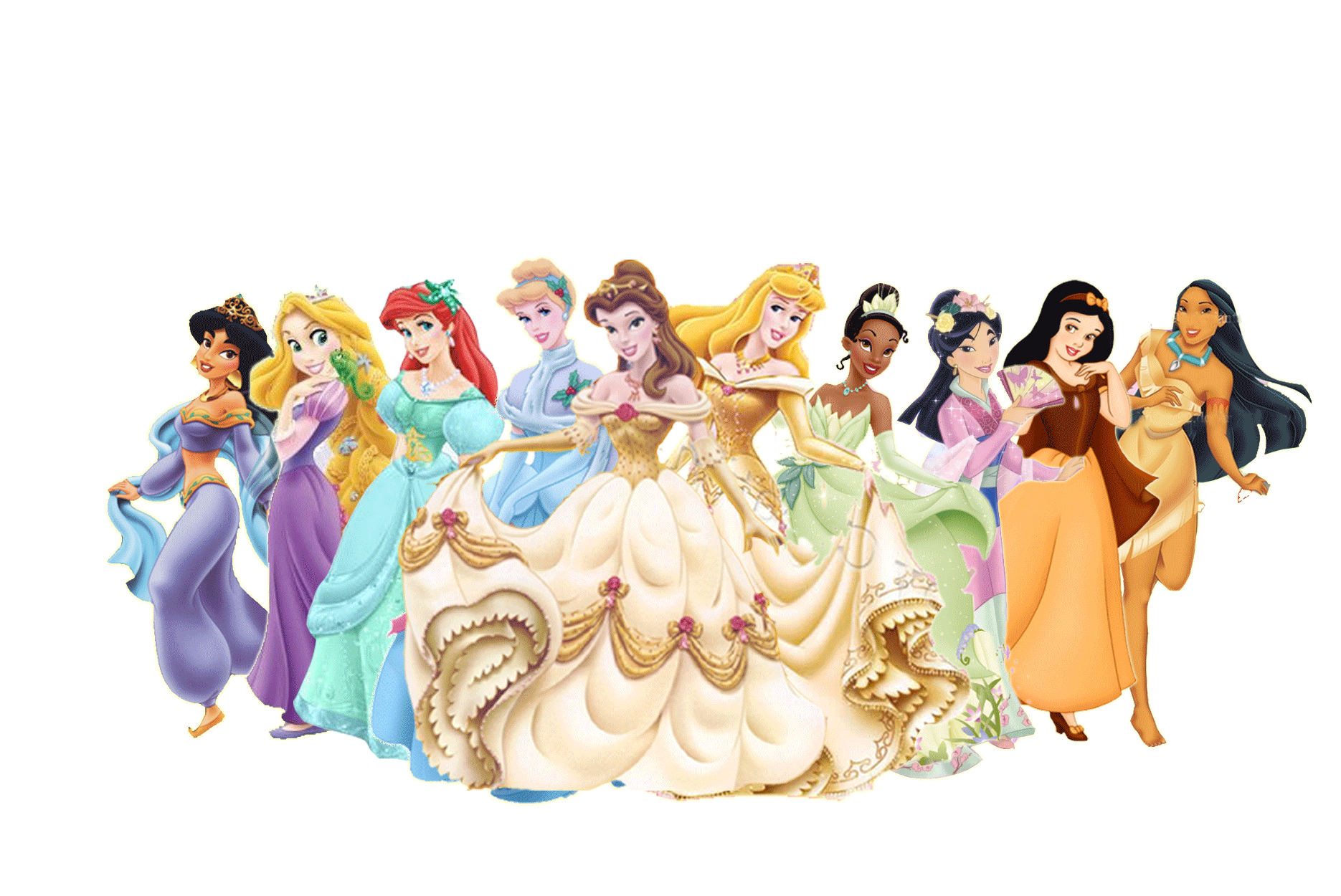 Disney Princess Lineup With New Snow White picture, Disney