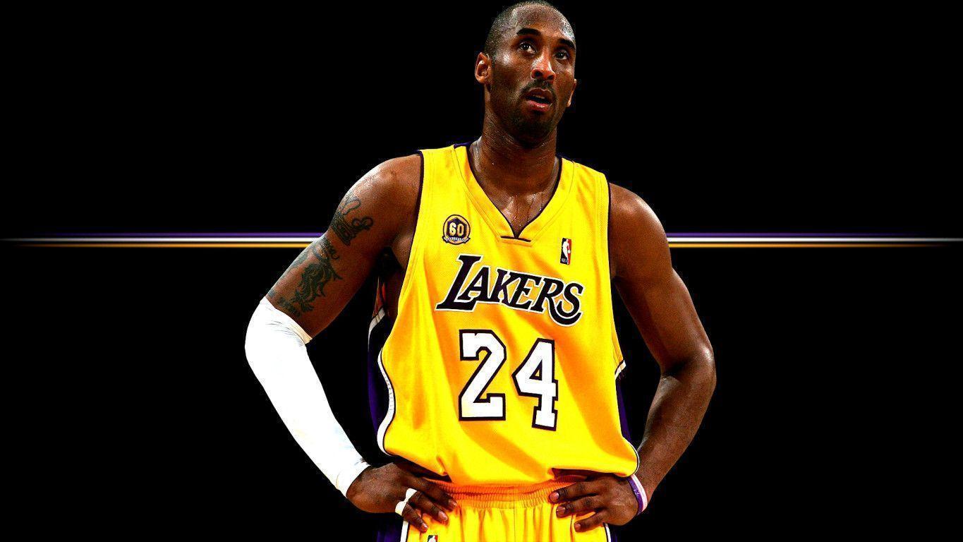 LA Lakers 24 Kobe Bryant widescreen wallpaper. Wide