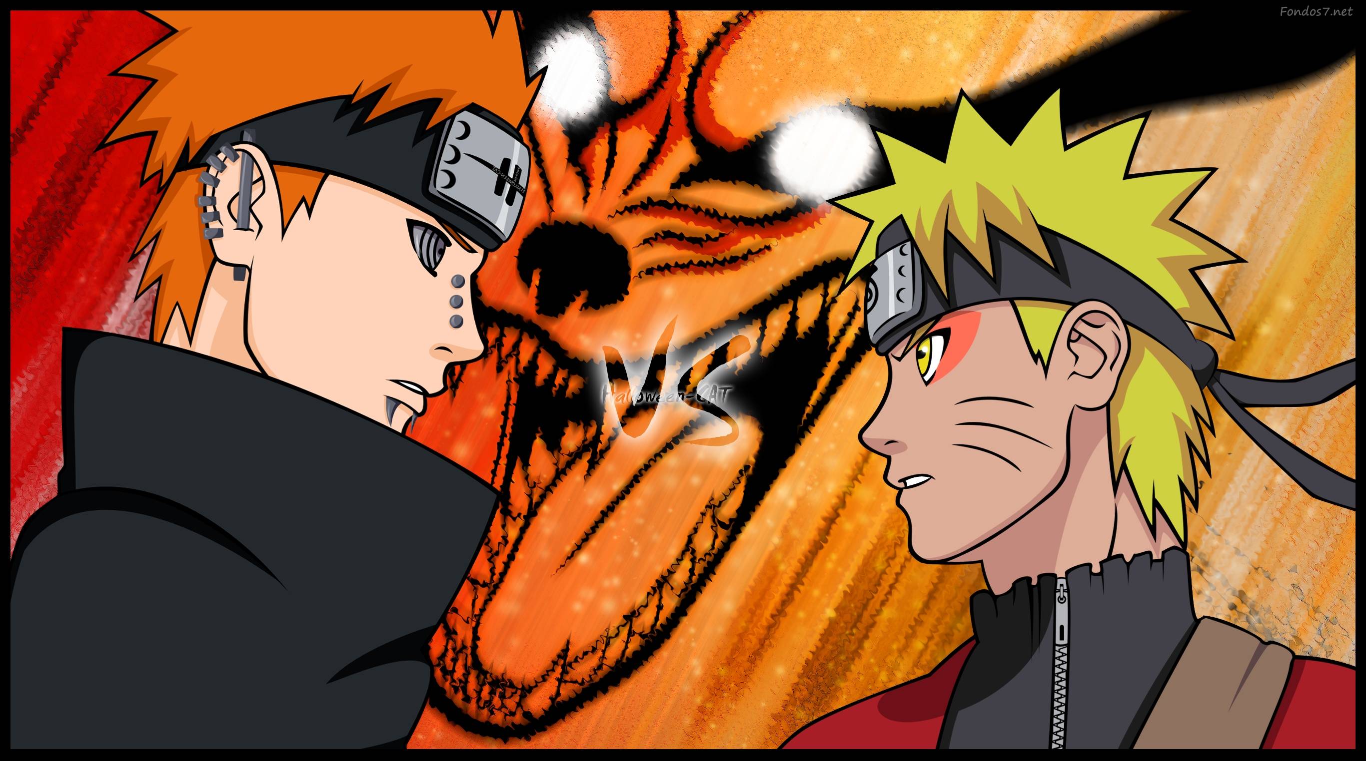 Naruto Vs Pain 2018 Naruto Cartoon HD Free Wallpaper Background