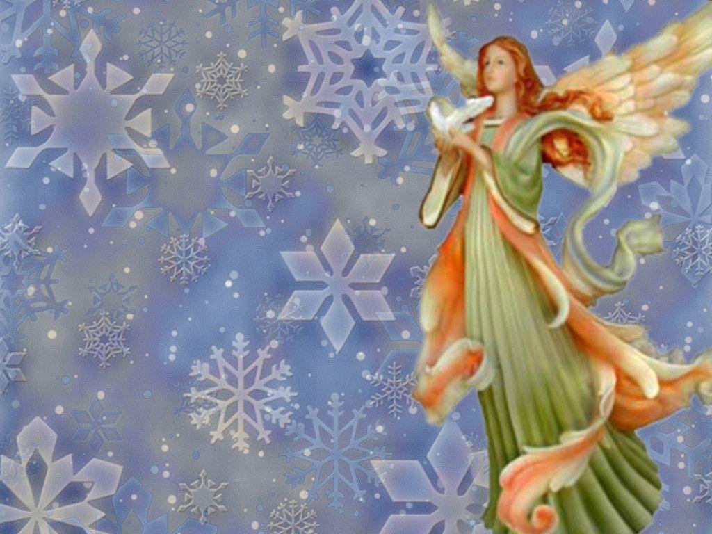Christmas Angels Wallpaper. Sky HD Wallpaper
