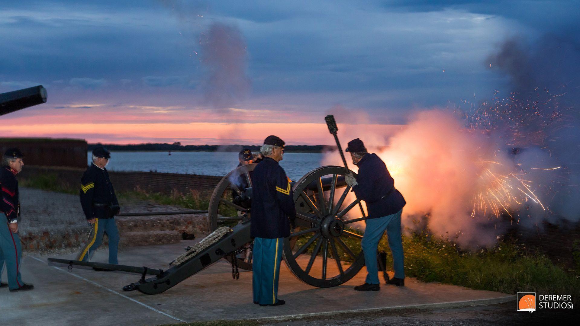 The Civil War at Night – Fort Clinch Under the Stars in HD