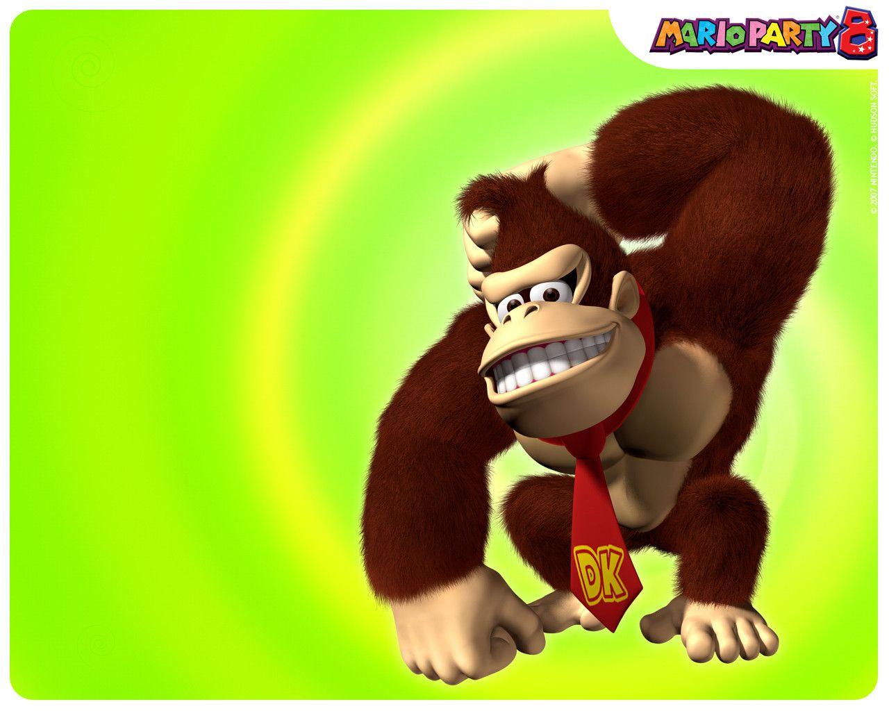 Mario Party 8: DK Kong Wallpaper
