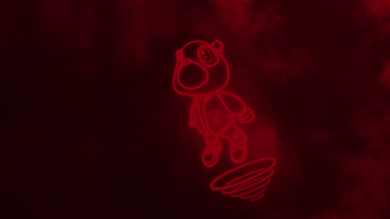 image For > Kanye West Dropout Bear Wallpaper