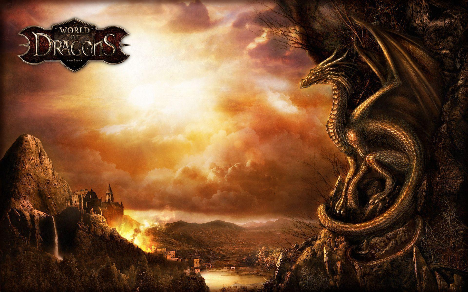 World Of Dragons Computer Wallpaper, Desktop Background