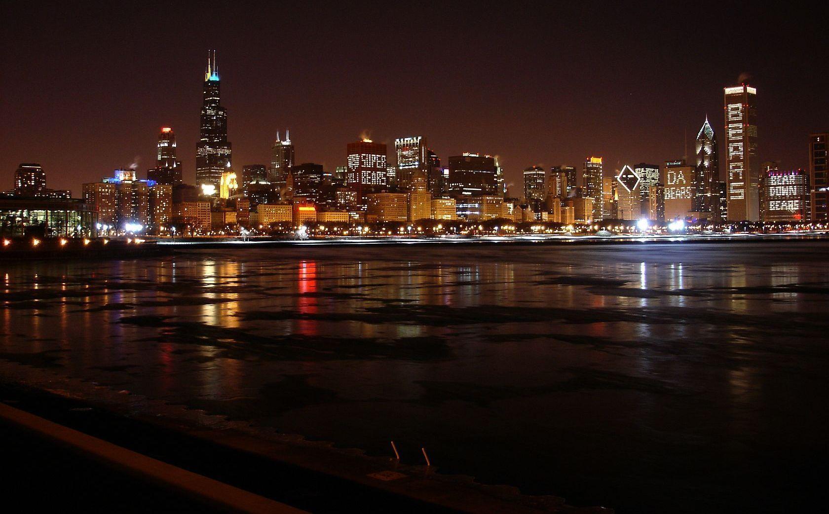 HD Chicago Skyline Wallpaper / Wallpaper Database