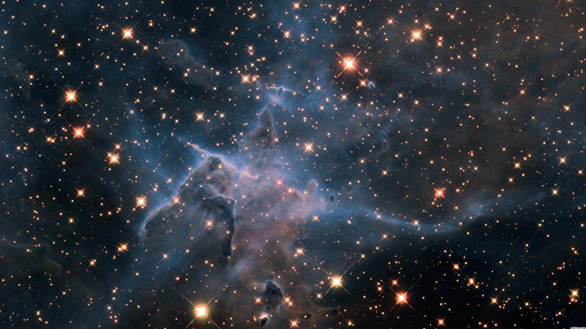 Mid Hubble Carina Nebula Wallpaper 1280x720PX Wallpaper