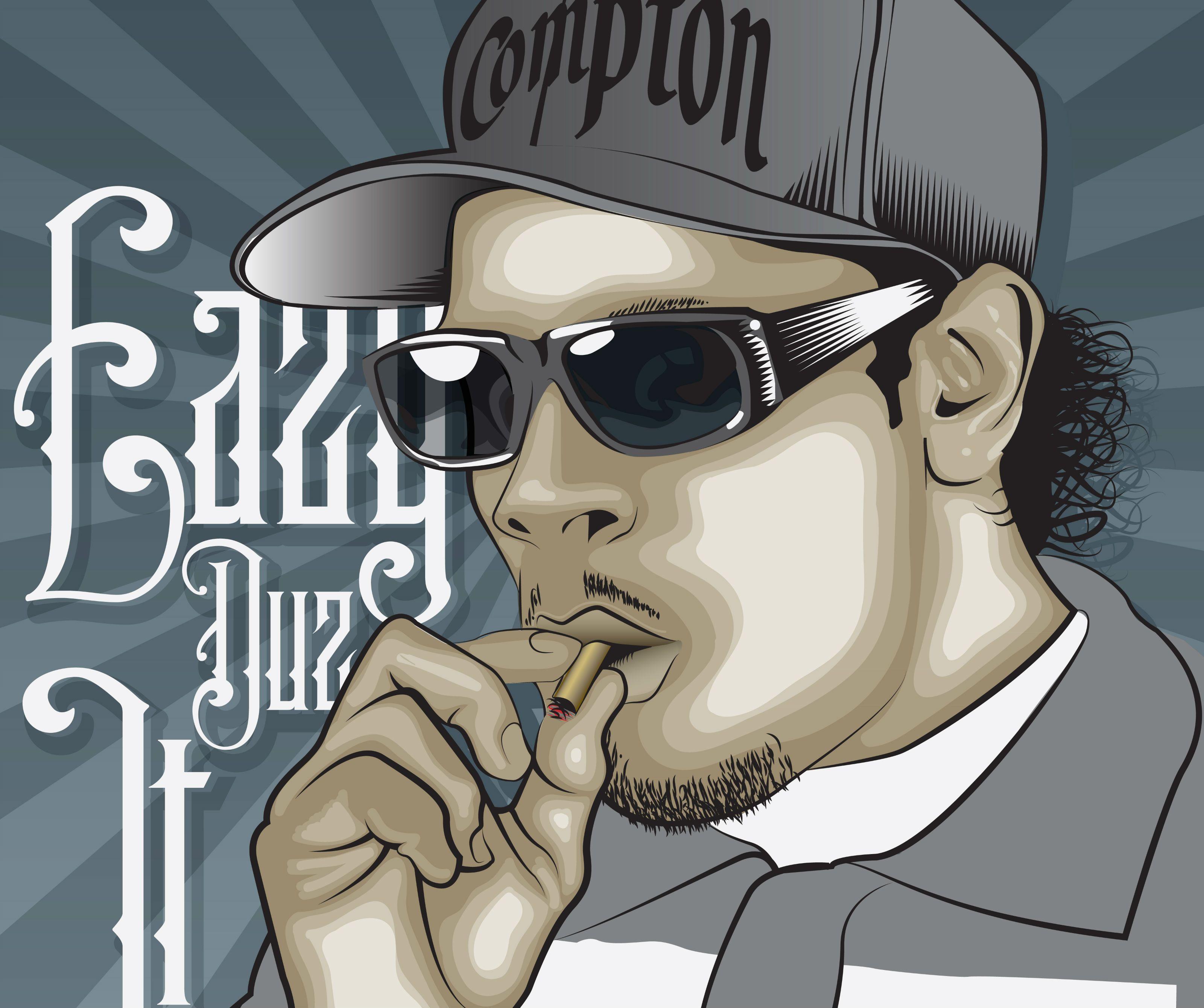 Eazy E Nwa Gangsta Rapper Rap Hip Hop Eazy E Marijuana Weed 420 D