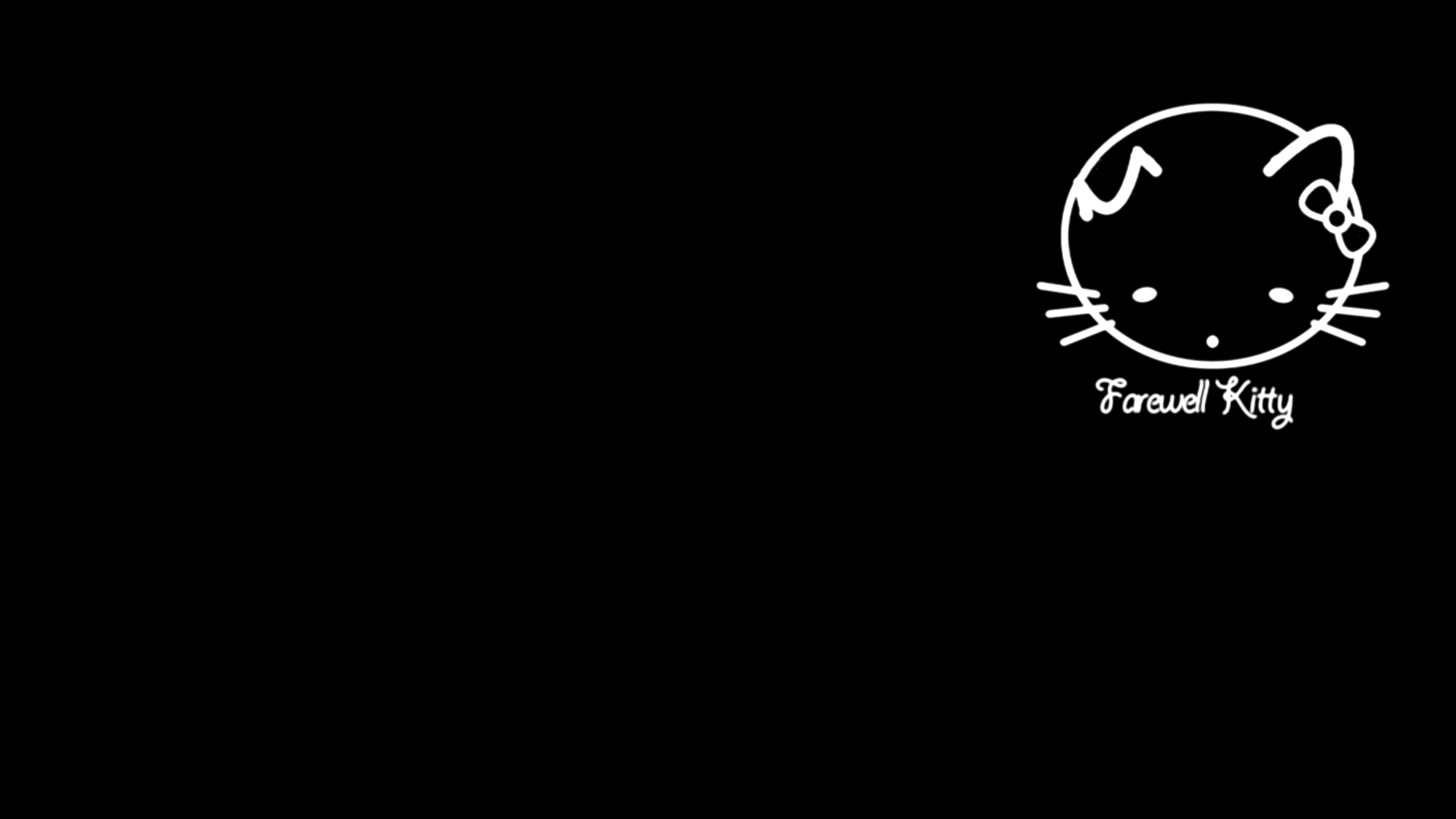 Black Hello Kitty Wallpapers - Wallpaper Cave