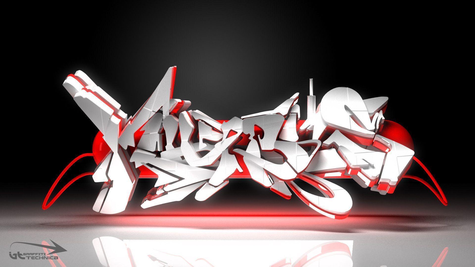 Graffiti Wallpaper 3D