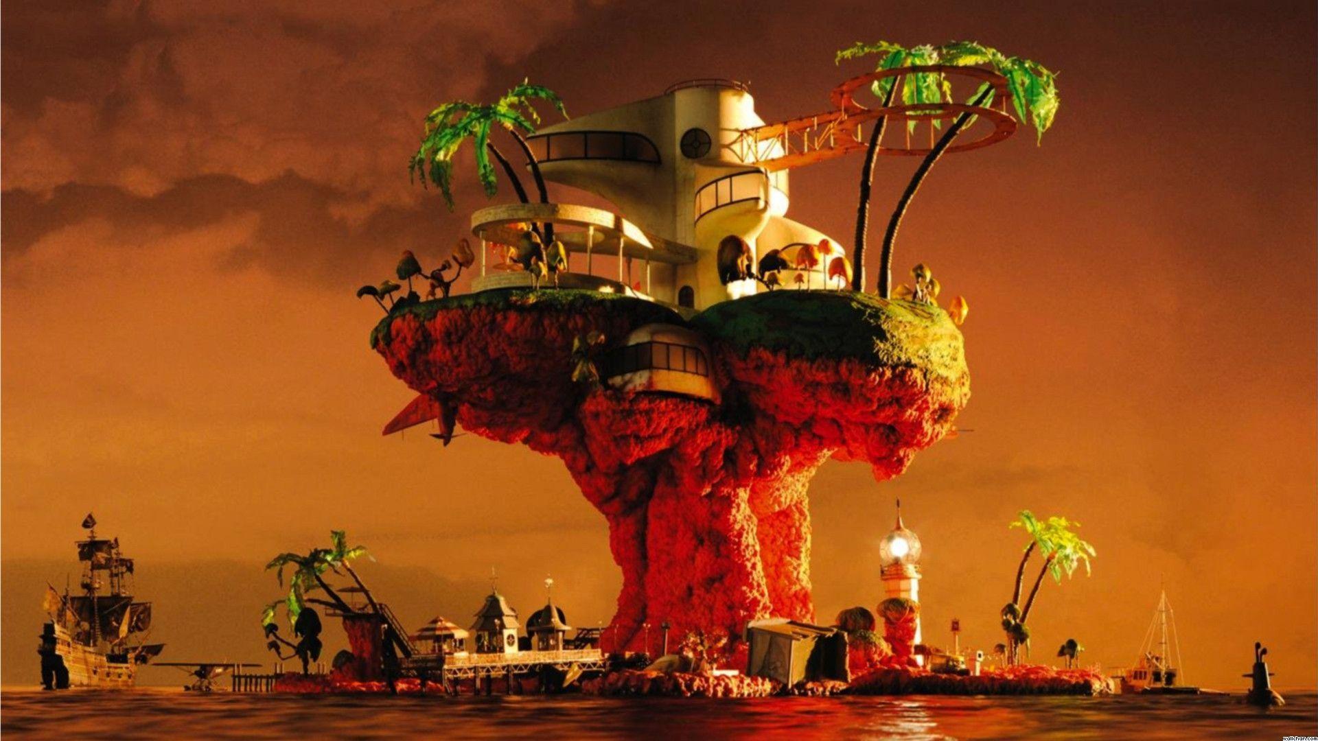 Gorillaz Plastic Beach wallpaper