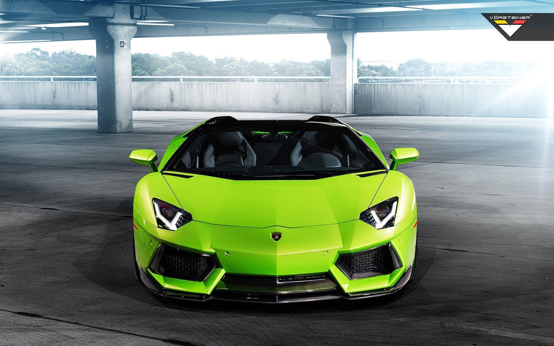 Vorsteiner Lamborghini Aventador V Verde Ithaca 4 free HD
