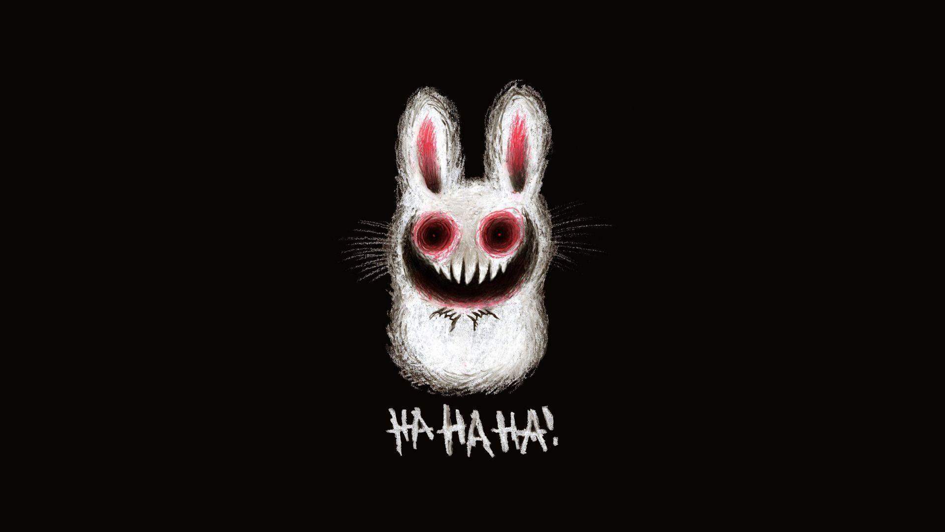 Creepy bunny Wallpaper #