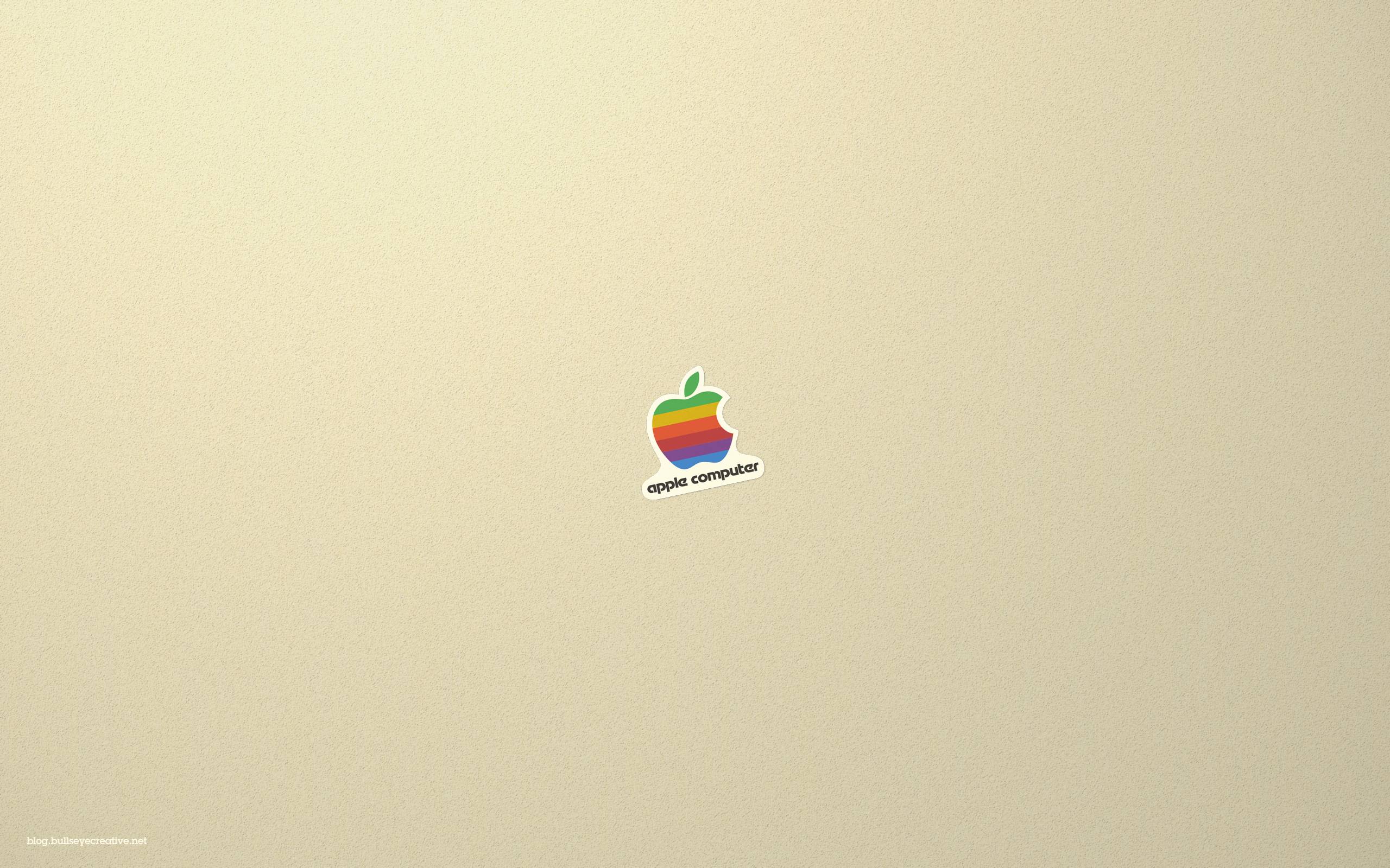 Totally Rad Retro Apple Wallpaper