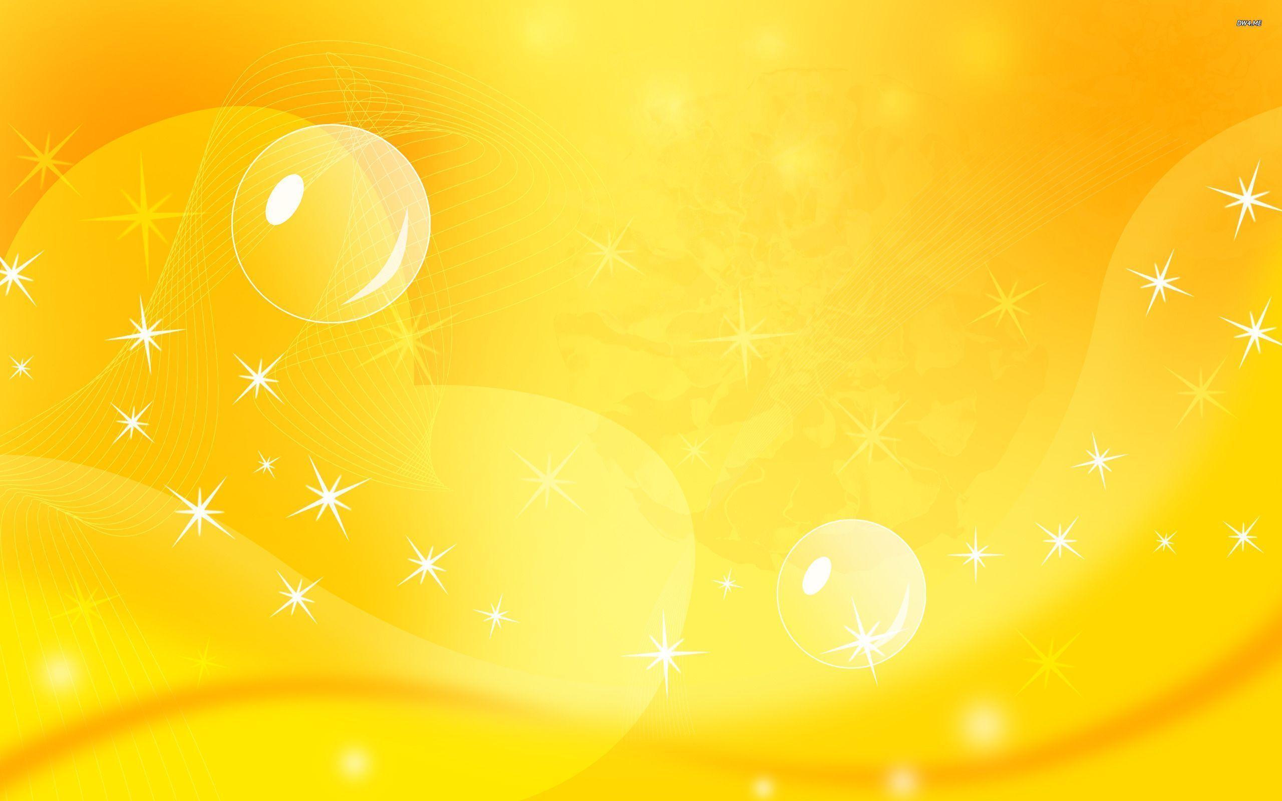 Wallpaper For > Bright Yellow Background Designs