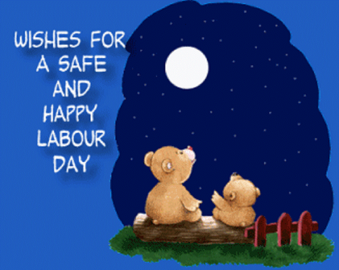 Beautiful Labor Day Wishes Teddy Wallpaper