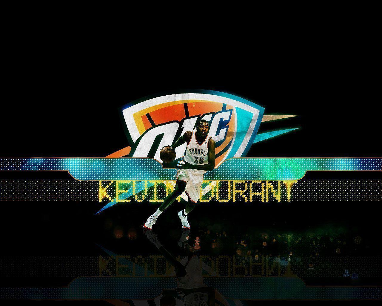Kevin Durant Thunder Wallpaper. Basketball Wallpaper at