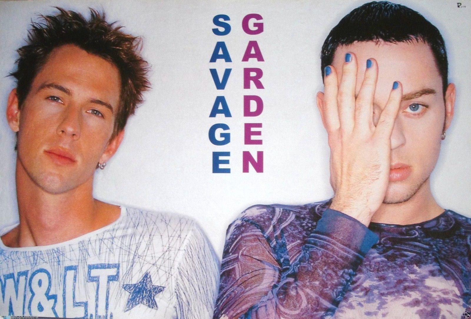 Savage Garden "Blue Fingernails" Poster from Asia Darren Hayes