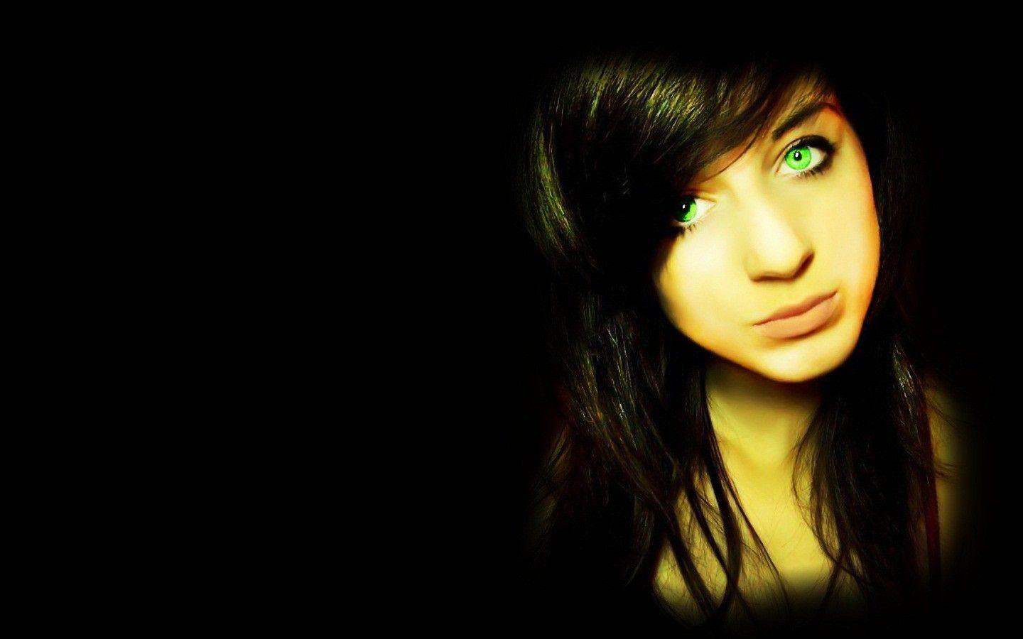 Green Eyes Wallpaper, The Image Dark Green Eyes Wallpaper