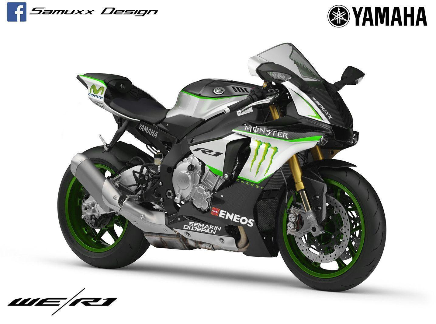 Yamaha R1 2015 Monster Energy