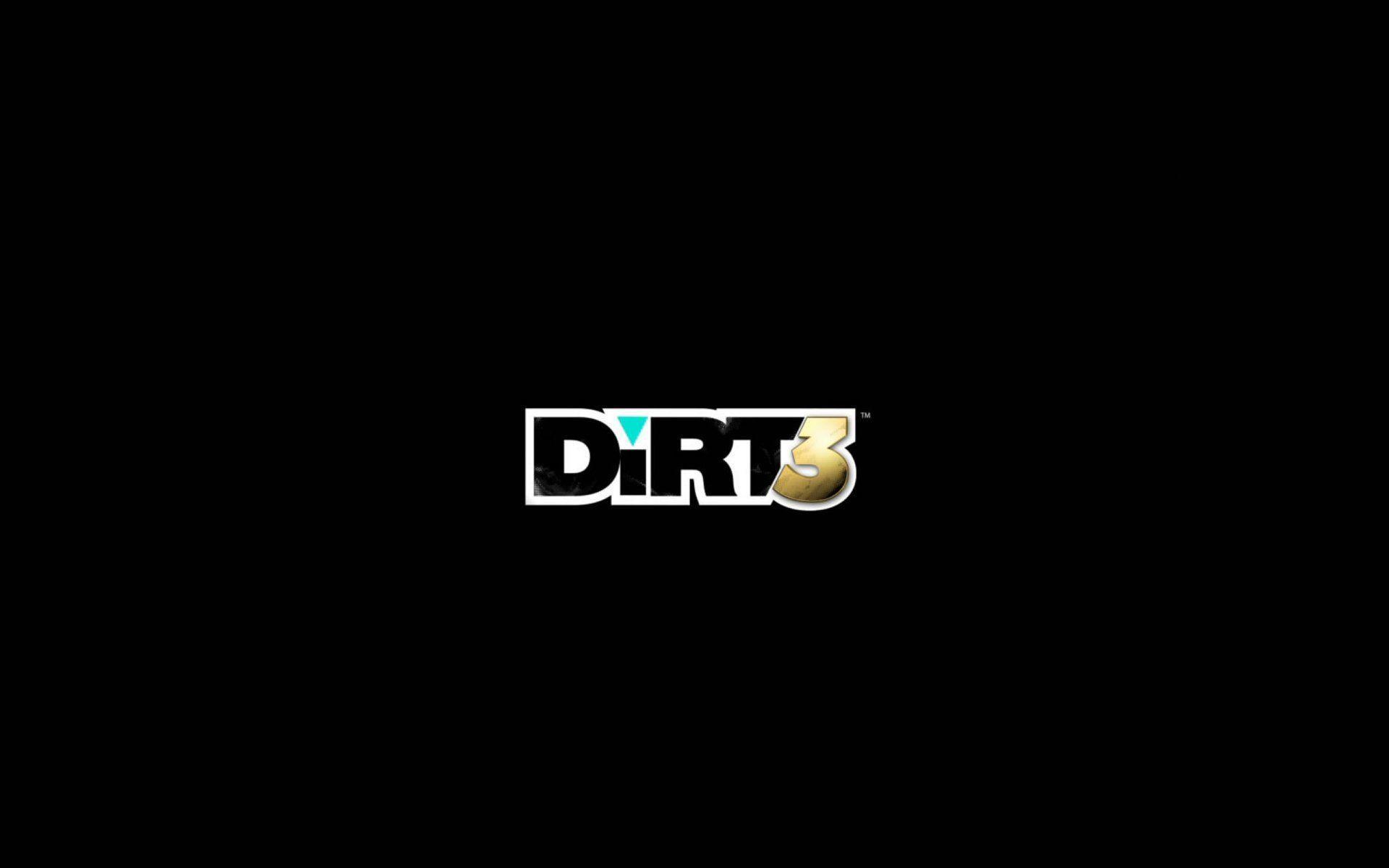 Dirt 3 Black Logo Wallpapers