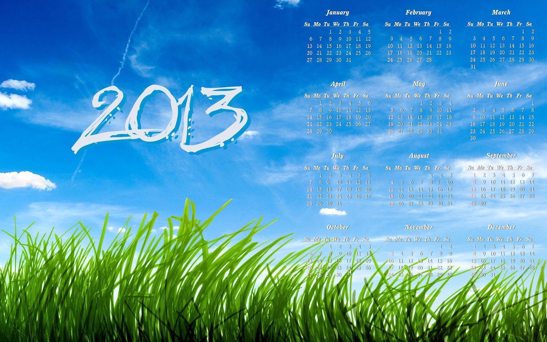 calendar 2013 desktop background. Desktop Background for Free HD