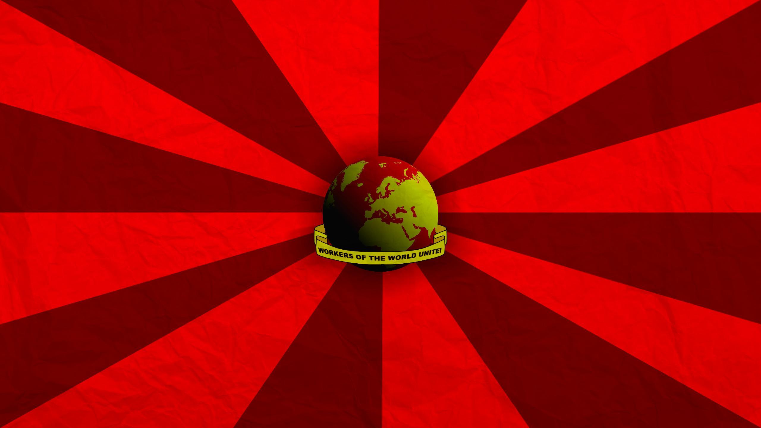 workers of the world unite wallpaper
