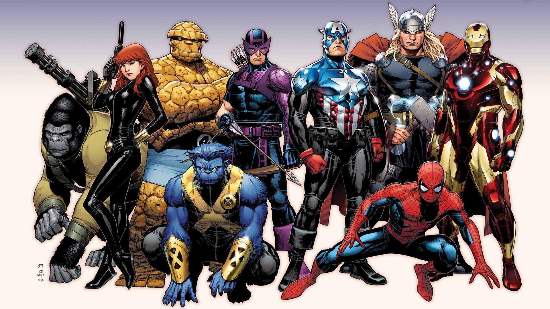 Avengers Marvel superhero wallpaperx1080