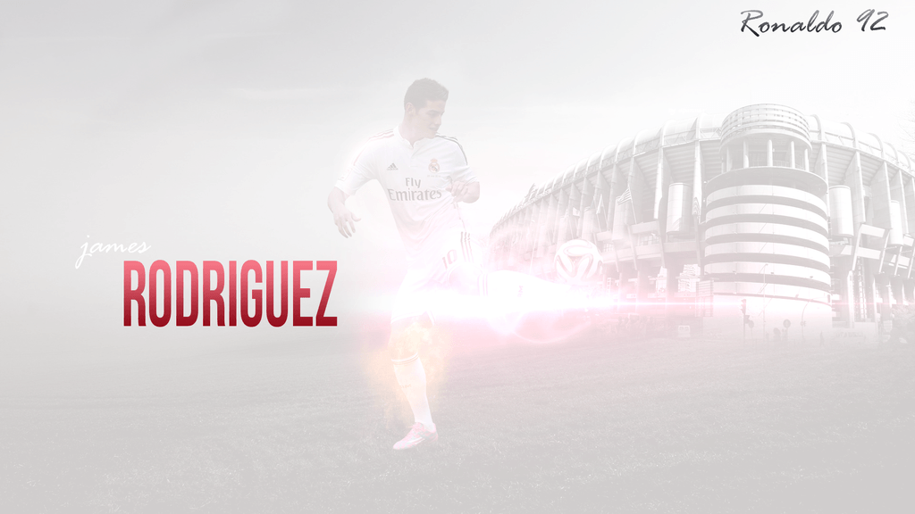 Wallpaper James Rodriguez Real Madrid 2014 2015