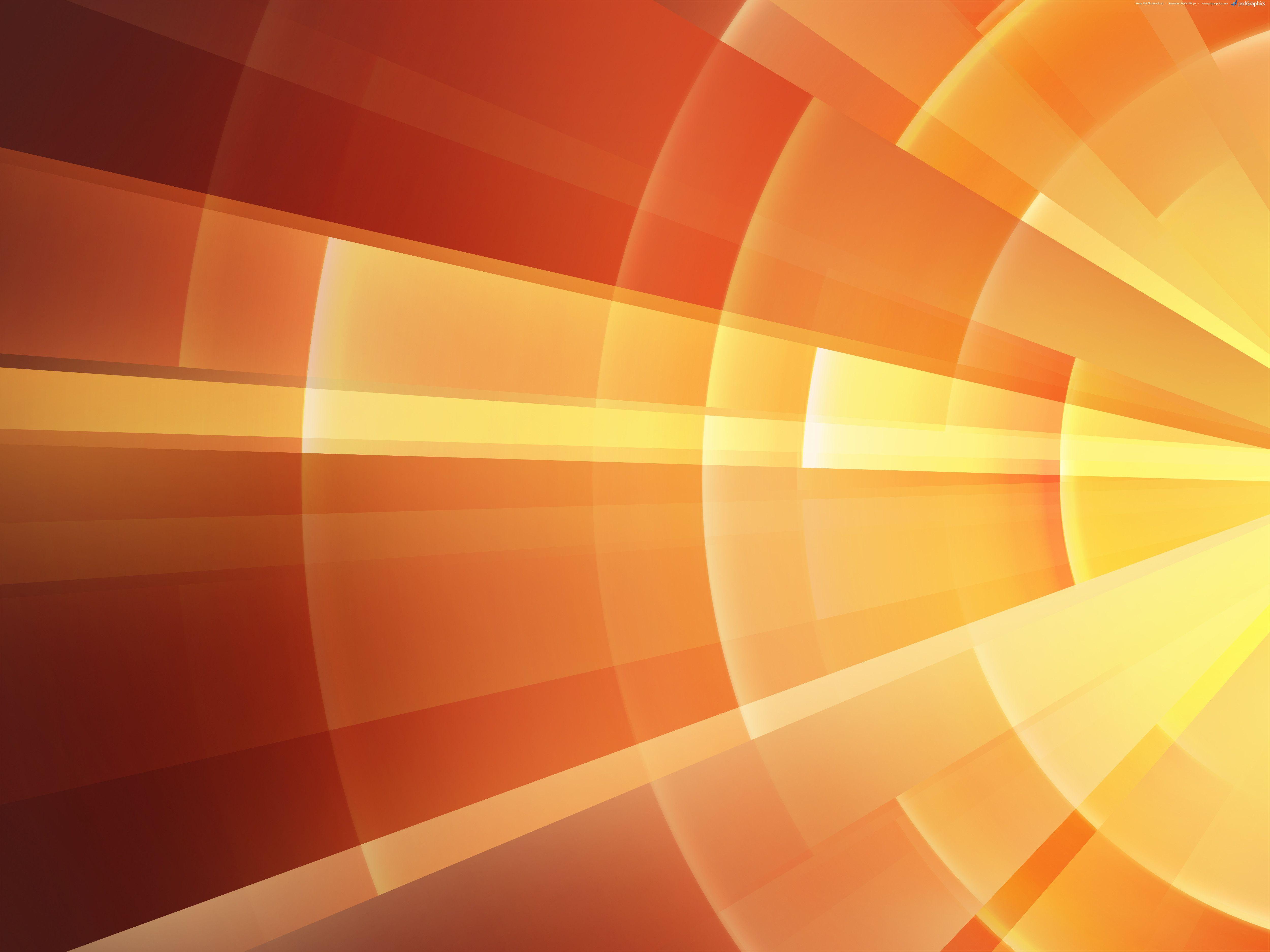 Abstract orange fire rings background