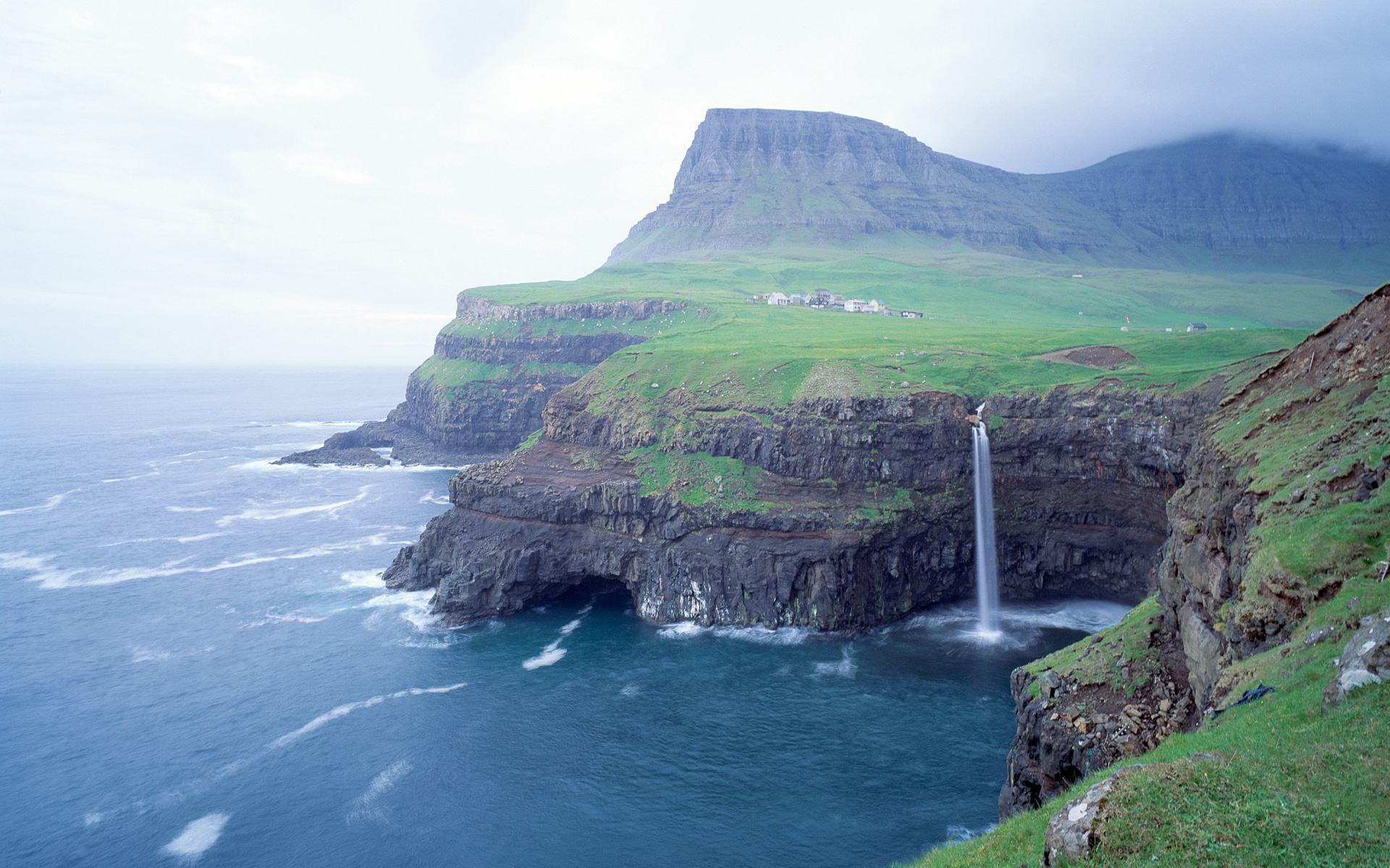 Island Wallpaper Background free Island faroe island