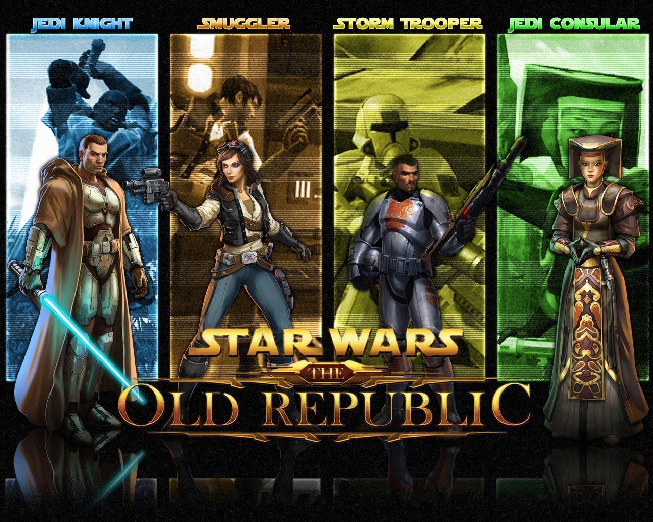 Games Wallpaper Wars: The Old Republic Heroes Classes