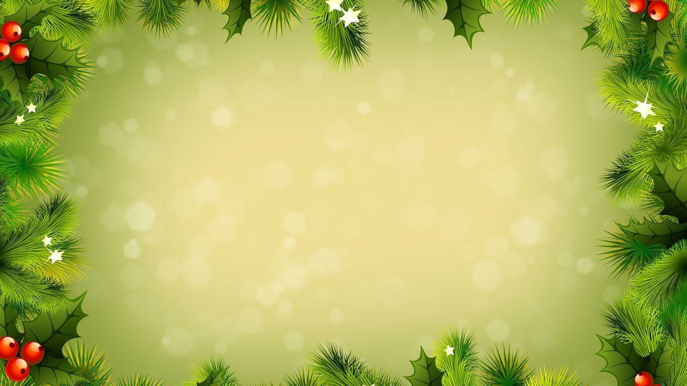 New year tree borders Background for Powerpoint Presentations
