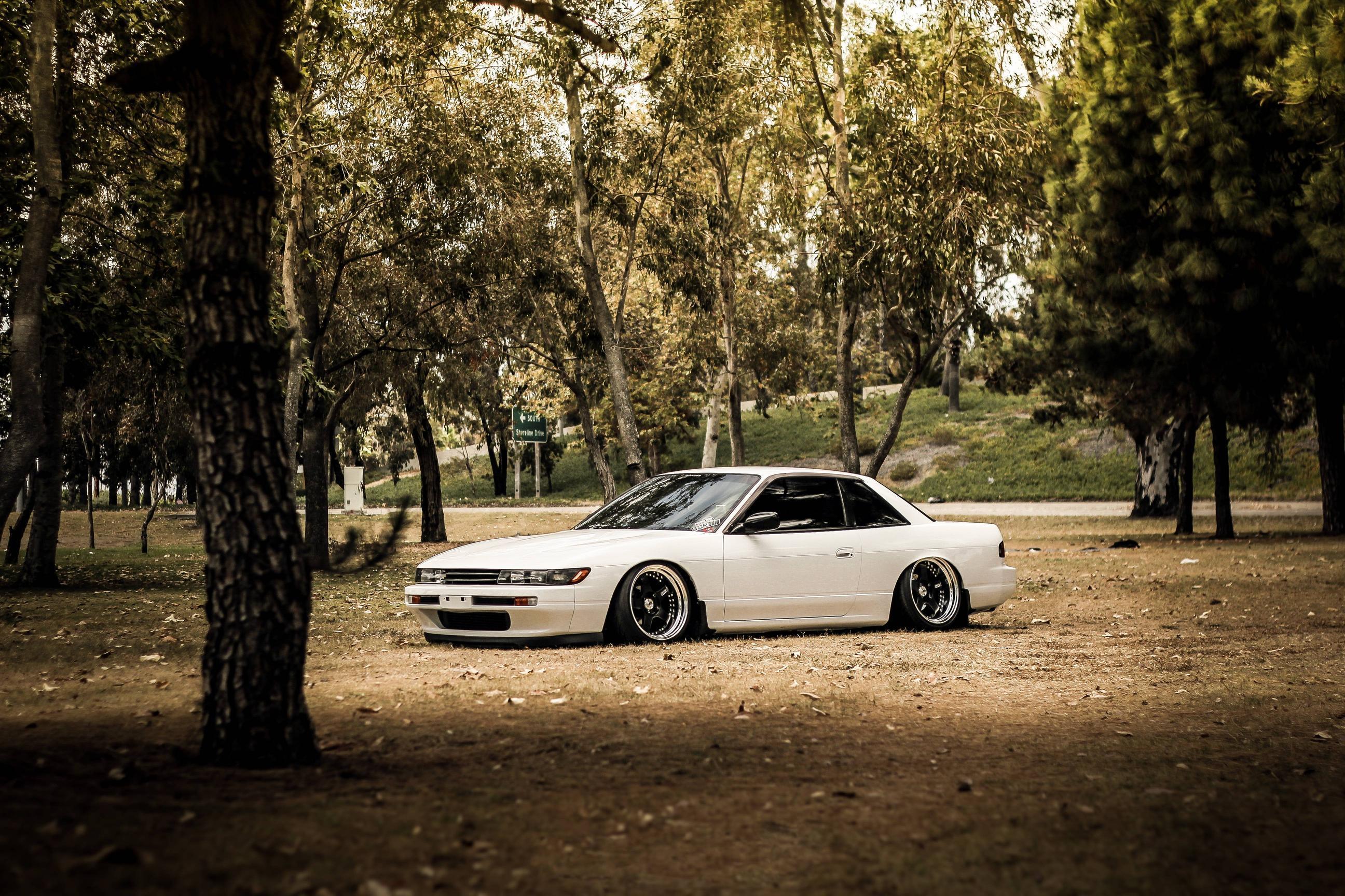 Nissan Silvia S13 White