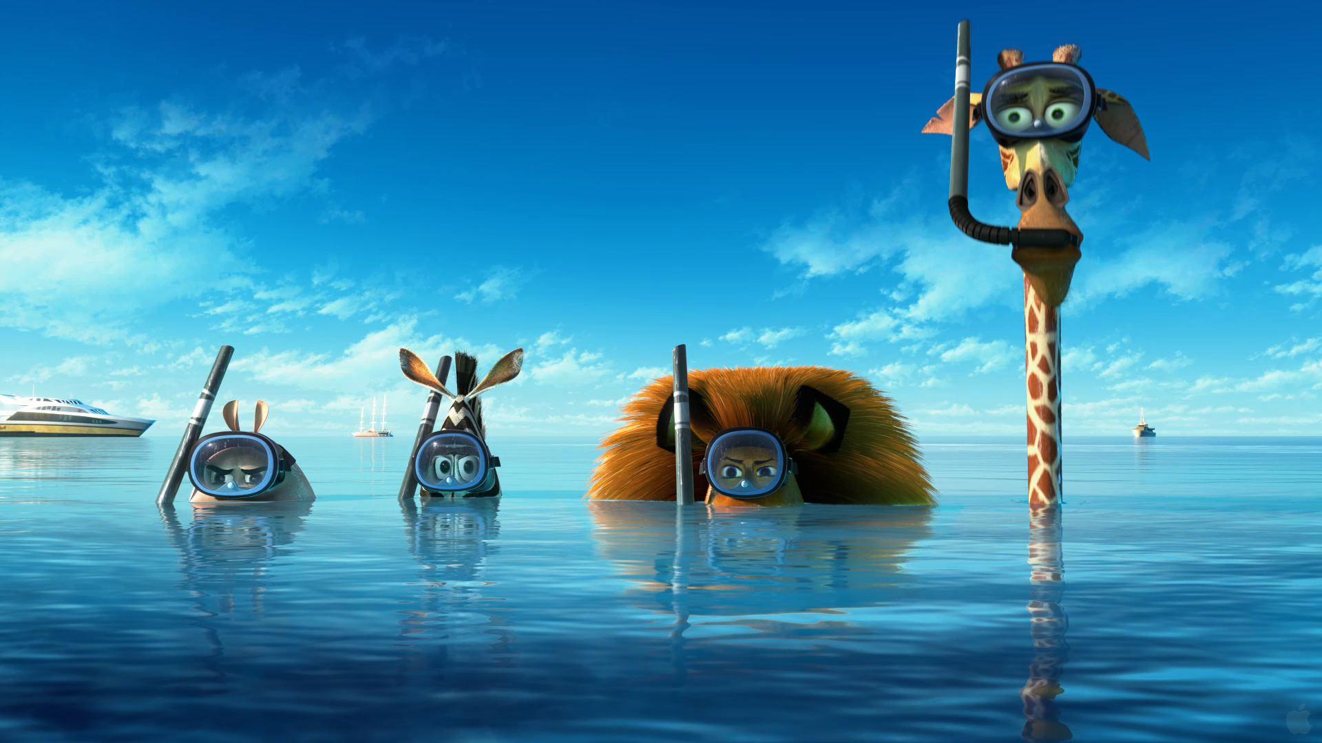 Cast of Madagascar 3: Europe&Most Wanted Desktop Wallpapers