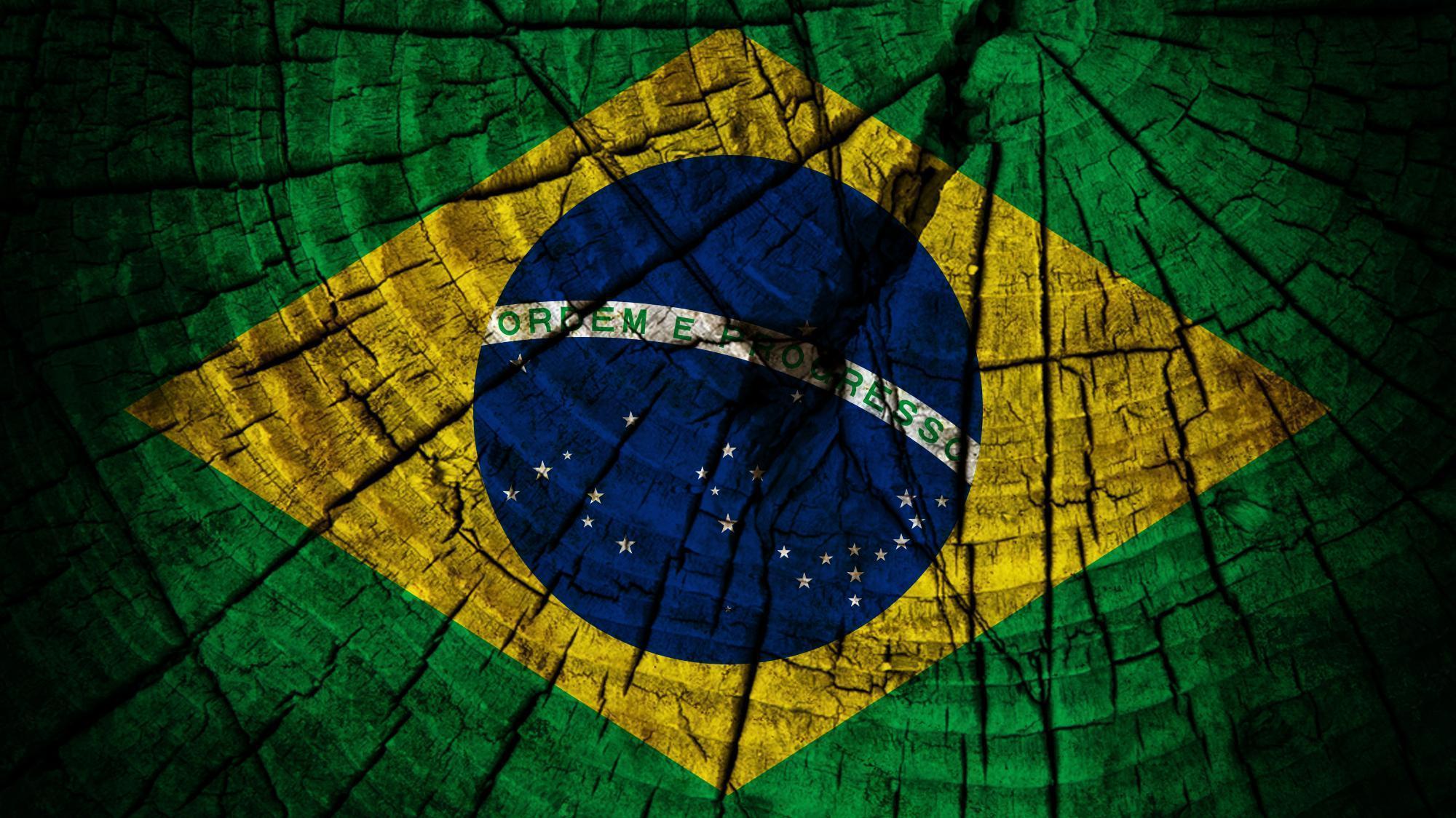 HD Brazil Flag Wallpaper