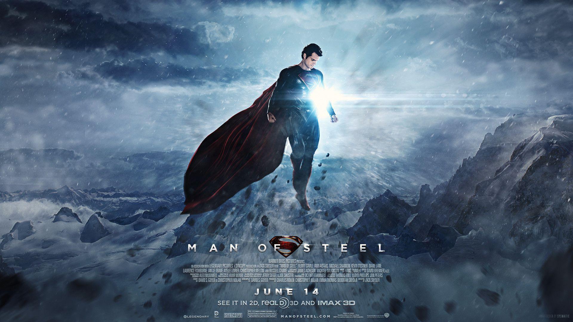 Man Of Steel Fan Art Wallpaper Superman Wallpaper Movie
