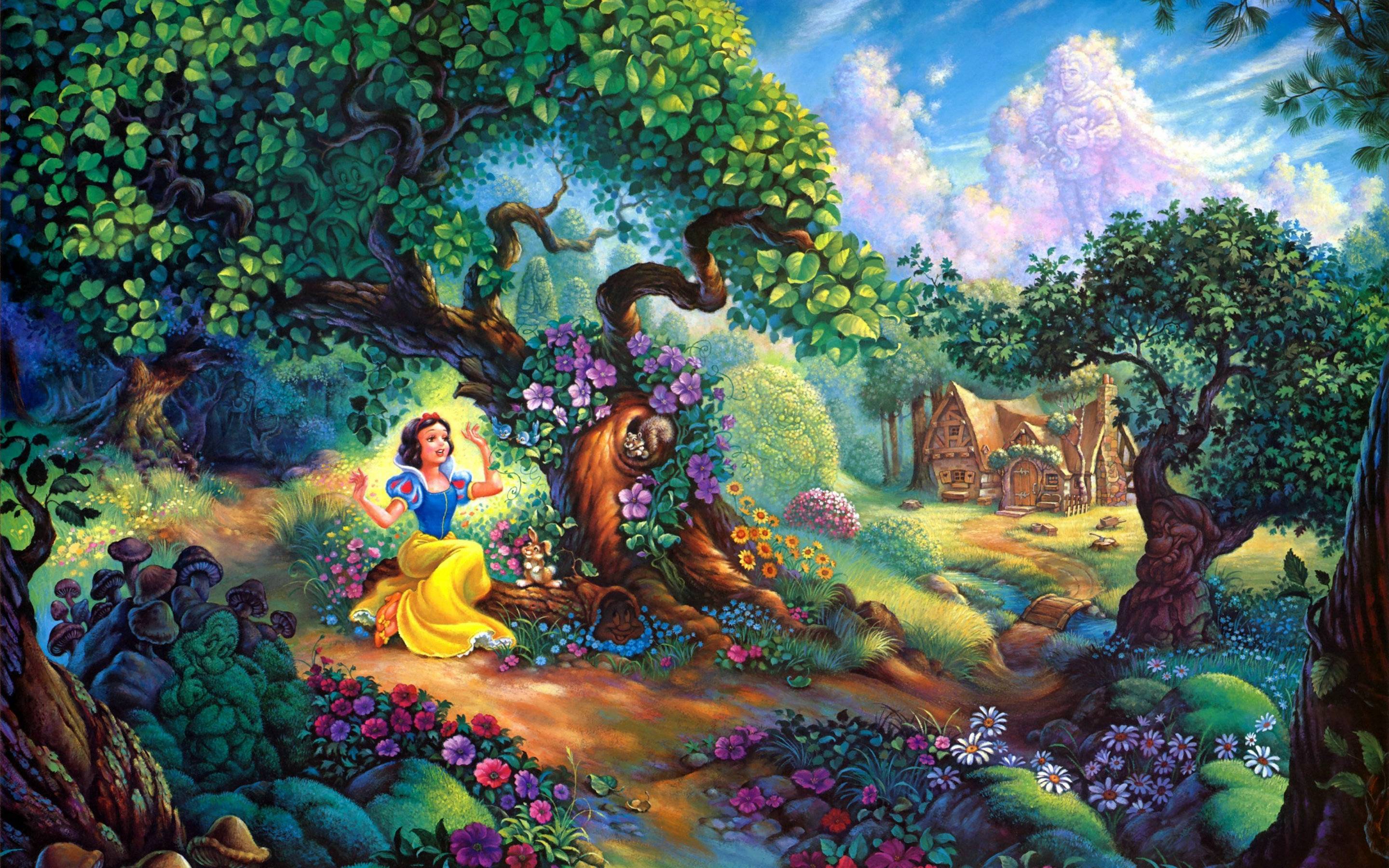 Pix For > Snow White Background