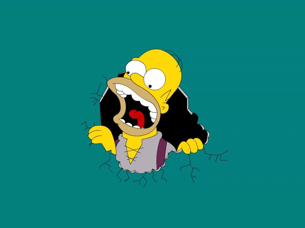 Homer Simpson Wallpaper Apple