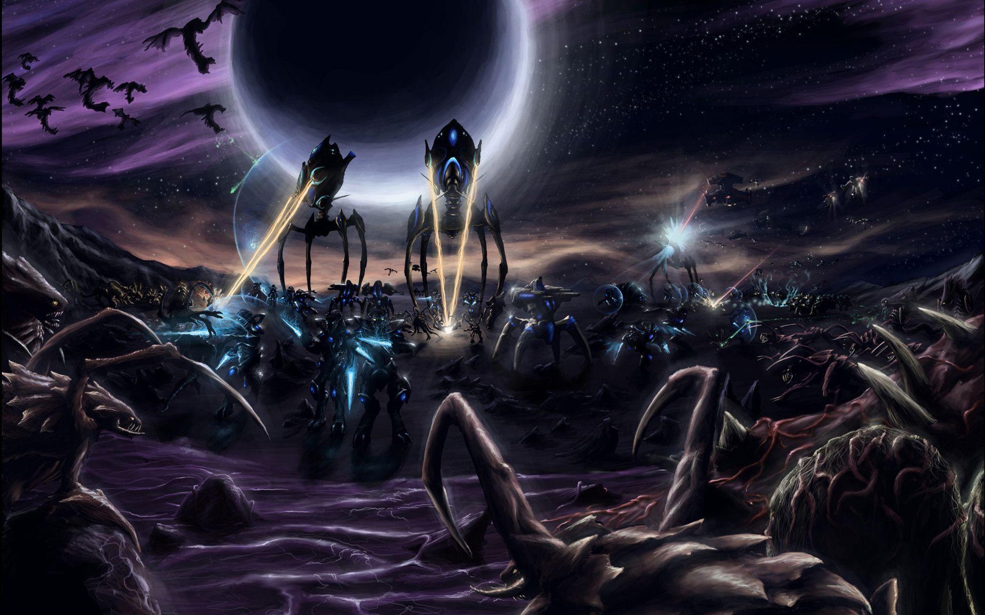Protoss Wallpaper in Starcraft 2