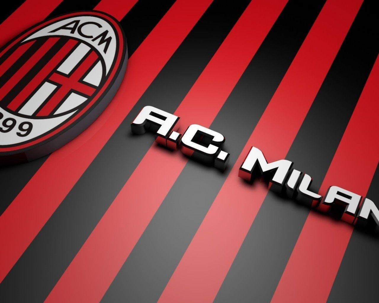 AC Milan 2014 3D Logo Wallpapers Wide or HD