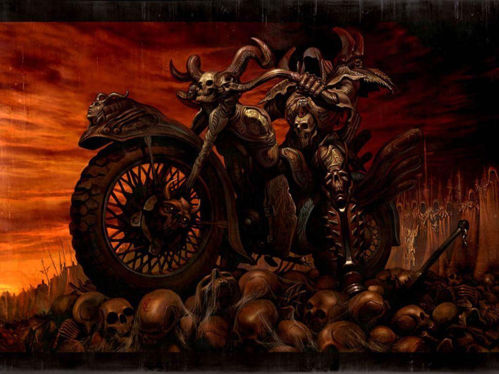 Download Ride to Hell Wallpaper Art High Resolution HD Video